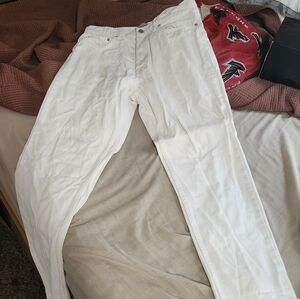 White zara jeans